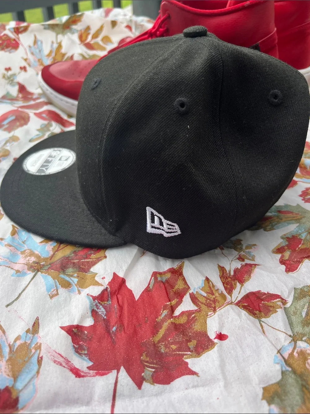 New Era Black and Red Arizona Cardinals Snapback Cap